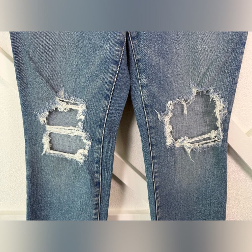 NWT Good American Good Vintage Straight Leg Ankle Jeans in Blue800 Size 2/26 - Picture 5 of 14